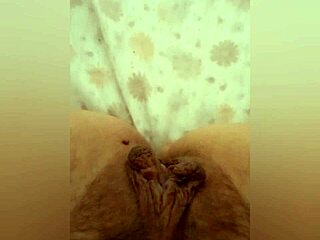 Mature Pornstar Greta Farts In Bathroom Then Heats Up Under Blanket!