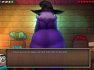 witch rides big cock in horny cosplay