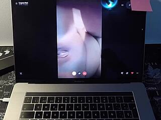 Spanish milf actress gives a relaxing massage to a fan on webcam.