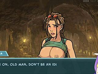 lara croft gives blowjob in star chanel 34