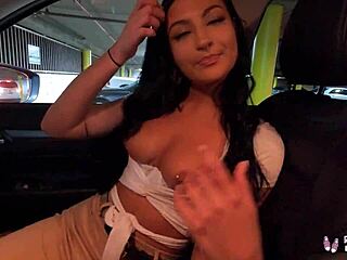 Big booty teen shoots her first porn video in doggystyle and cowgirl.