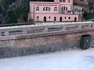 Fucking teen in public near Caribbean monastery! Crazy! 😲