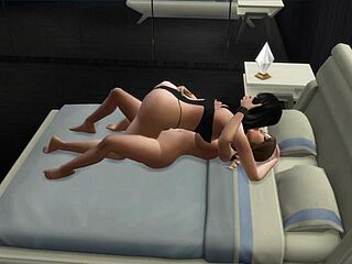 Новата ми съквартирантка в The Sims 4 фута свят е дива, част 4.