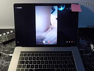 Spanish milf actress gives a relaxing massage to a fan on webcam.