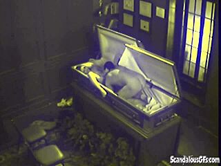 couple fucking hardcore coffin caught on camera