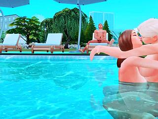 Watch my futanari girlfriend cheat with me?