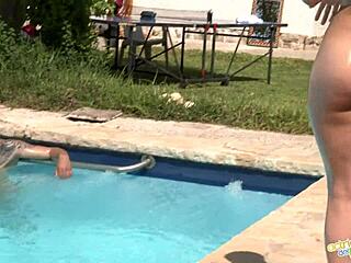 Guess what happened in the pool?