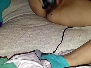 asian rabbit toy masturbation session