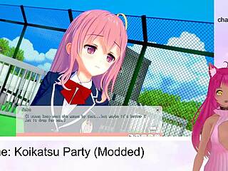 Vtuber lewdneko plays koikatsu party part 2