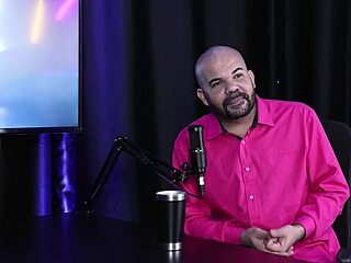 Paulo Avelar and TIV models in hot cast with Victoria Beatriz in sheer red lingerie, feeling the swingers' passion