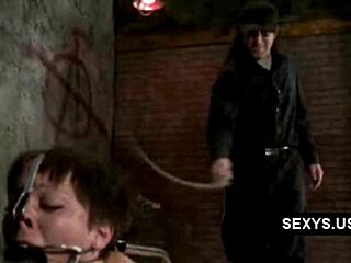 Extreme Sex Alert! Watch This Bound Babe Take Wild Dildo Action!