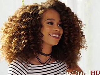 Damn! Cecilia Lion Banged Hard by White Stepdad!