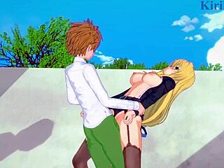 Ryouko Mikado and Tearju Lunatique Intense Sex Scene