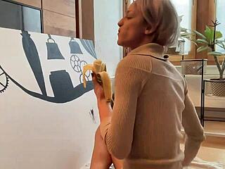 I’m Obsessed with Painting My Studio Art Pieces