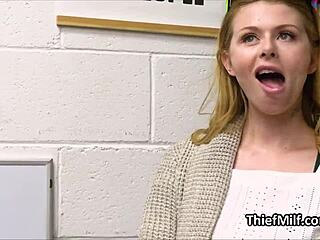 big tit milf sucks cock over stolen lingerie scandal.