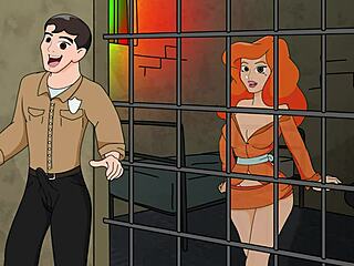 Cousin Mel's revenge: a hardcore scene with big tits and a red-haired babe