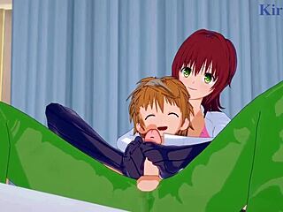 Ryouko Mikado and Tearju Lunatique Intense Sex Scene