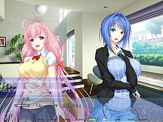 hey, akumeru family yunagi route part 2 pounding in the pool with big tits and ass