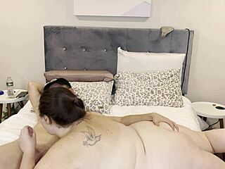 Yo, watch Poppy Cohen take on a giant cock with deepthroat skills.