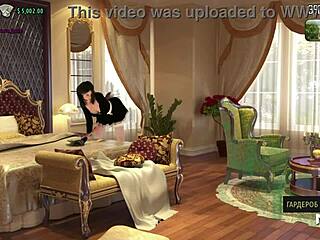 She asks in the fitness room, 'Ready for this athletic game?'