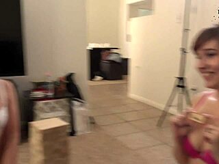 This german and american foursome features intense licking, fingering, and missionary sex.