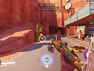 vtuber lewdneko plays overwatch and gets spanked in part 2