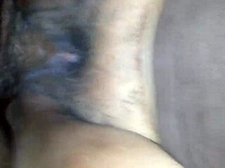 Couple enjoys wet and juicy waterfall experience