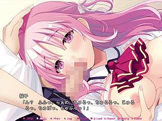 does sakurako make lovers in this hentai scene?