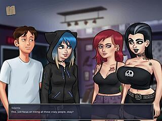 summertime saga 121 with erotic anime moments 😊