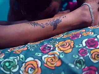 印度已婚妻子在浪漫的德西角色扮演中被继兄压倒性爱