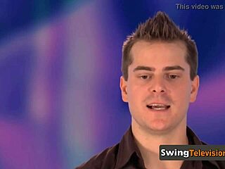 interviewer welcomes american couples for group casting