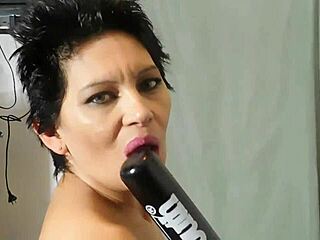 Wild orgy with deepthroat and anal, this slut took a bat full in her ass  