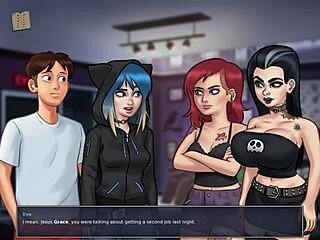 Summertime Saga 121 con momentos eróticos anime 😊