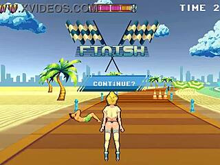 Roller babe hentai game pornplay ep 1 public creampie and 69 at the beach!