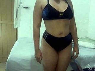 pov bootylicious masked gf sucks boyfriend’s cock hard.