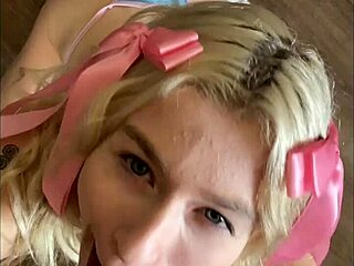 emma rosie giving hot blowjob during pickup hookup ending with facial cumshot 😏