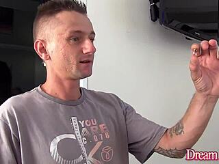 blonde trans stunner carol penelope in group scene