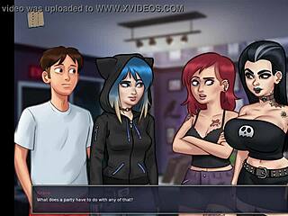 summertime saga 121 with erotic anime moments 😊