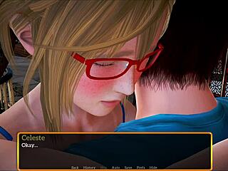 Exploring my new stepfamily in game 595