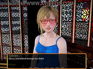 Exploring my new stepfamily in game 595