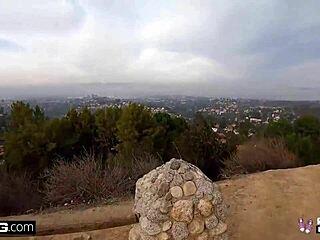 im mackenzie mace flashing in public then rough sex at hotel