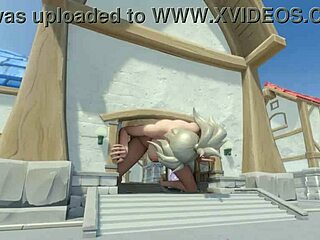 mercy's huge growth in blizzard world feels kinky