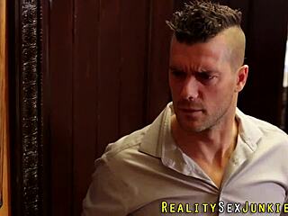 Yo, check this pornstar's jugs getting drenched in jizz!