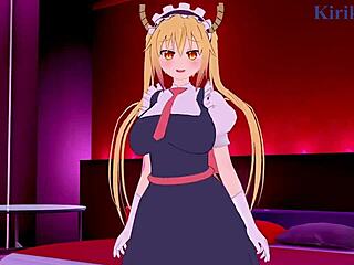 Tohru and Kobayashi in Dragon Maid Hentai Adventure