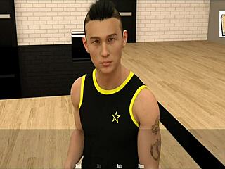 John hurts himself in practice again, but milf's big tits ease the pain. What's next?