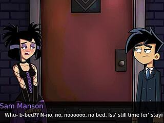 Rande s horkou goth Amity Park v necenzurovaném anime příběhu