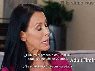 Stepmom Reagan Foxx, you sore about Leana's test scores? Let's talk over it, Spanish subs.