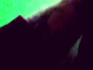 Blonde female in couple gives blowjob to monster cock casually.