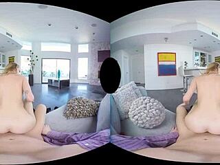 blonde harlot arya fae has valentine anal with you in vr