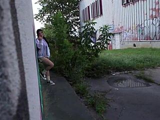 i find babe masturbating in public needing big cock